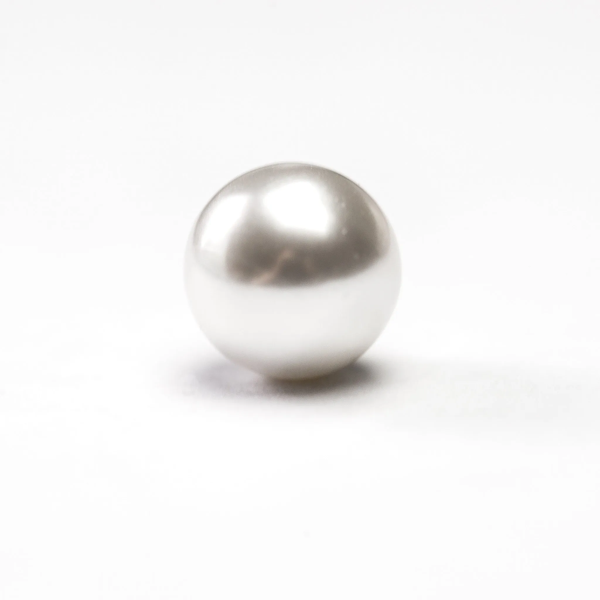 10MM One Hole White Pearl Ball (288 pieces)