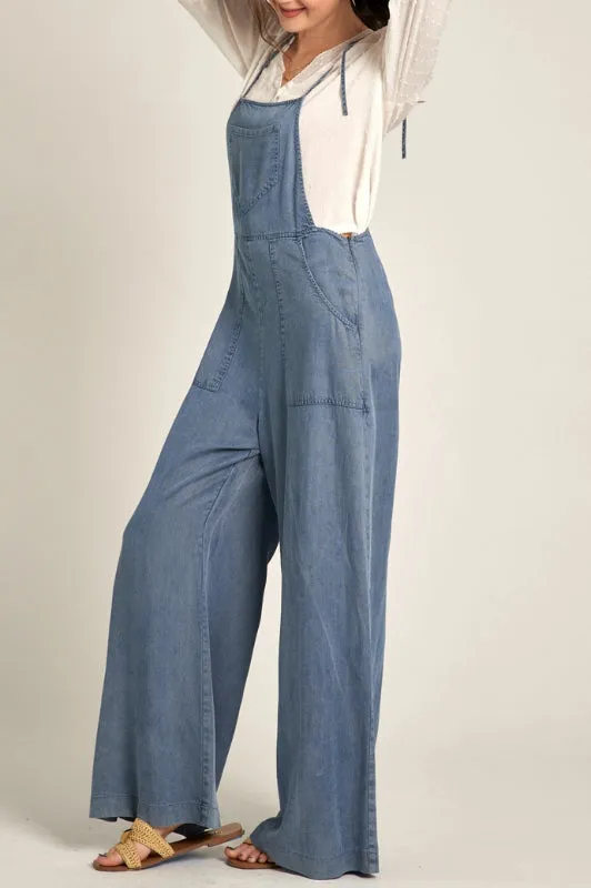 avery jumpsuit - denim