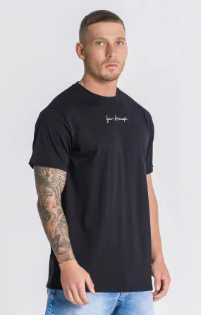 Black Block Tee