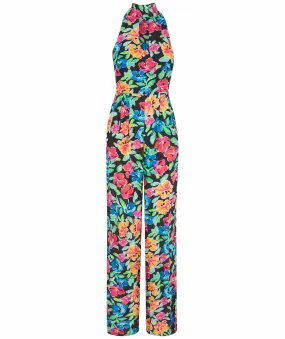 Cypress Jumpsuit In Retro Floral