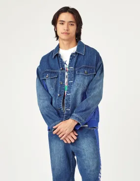 MARK FAST Men Washed Denim Jacket