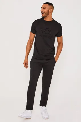 Pinner T-Shirt & Jogger Set - Black