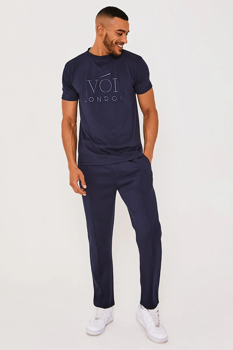 Pinner T-Shirt & Jogger Set - Navy