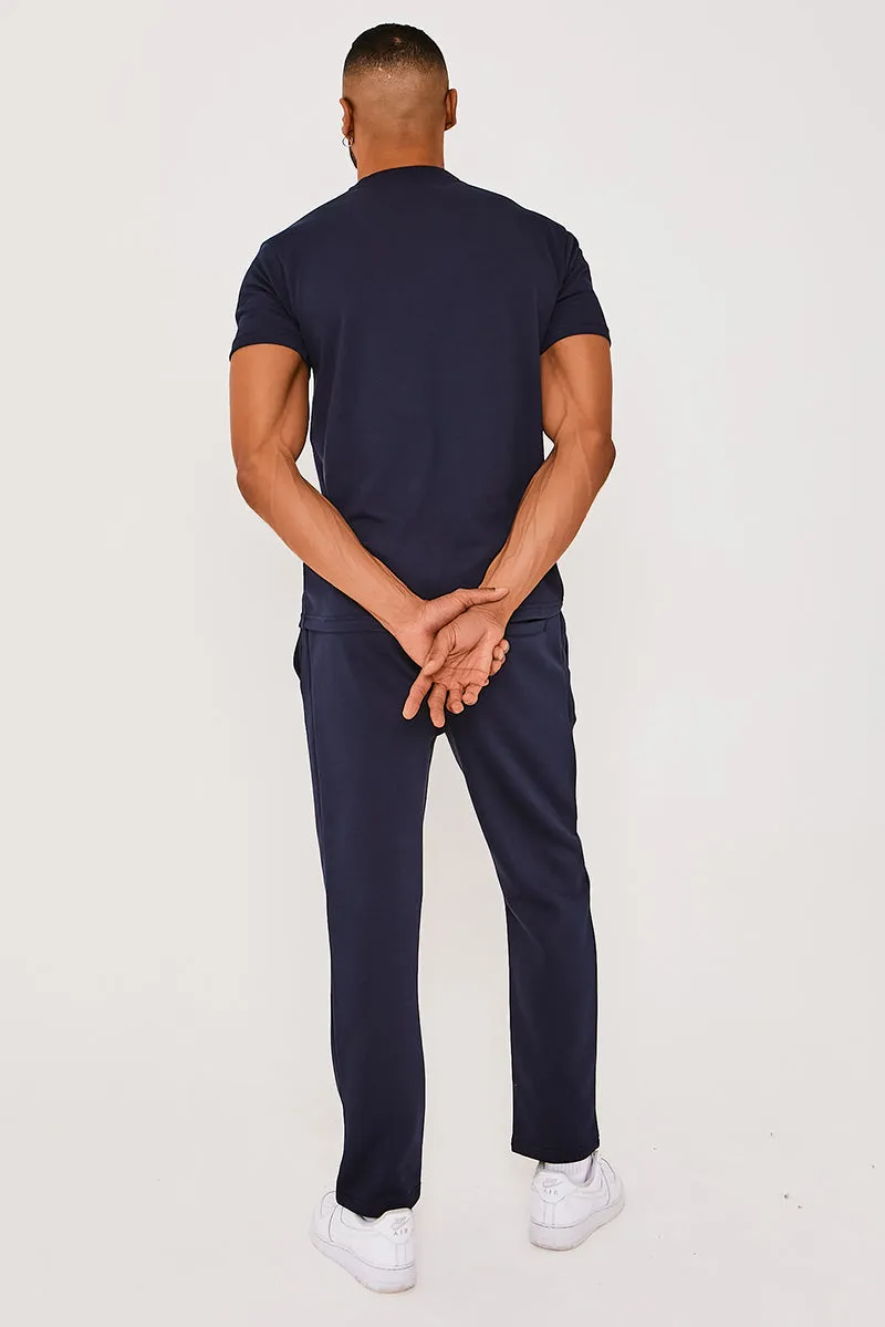 Pinner T-Shirt & Jogger Set - Navy