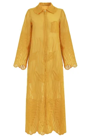 Recycled Alanis Kaftan - Mustard