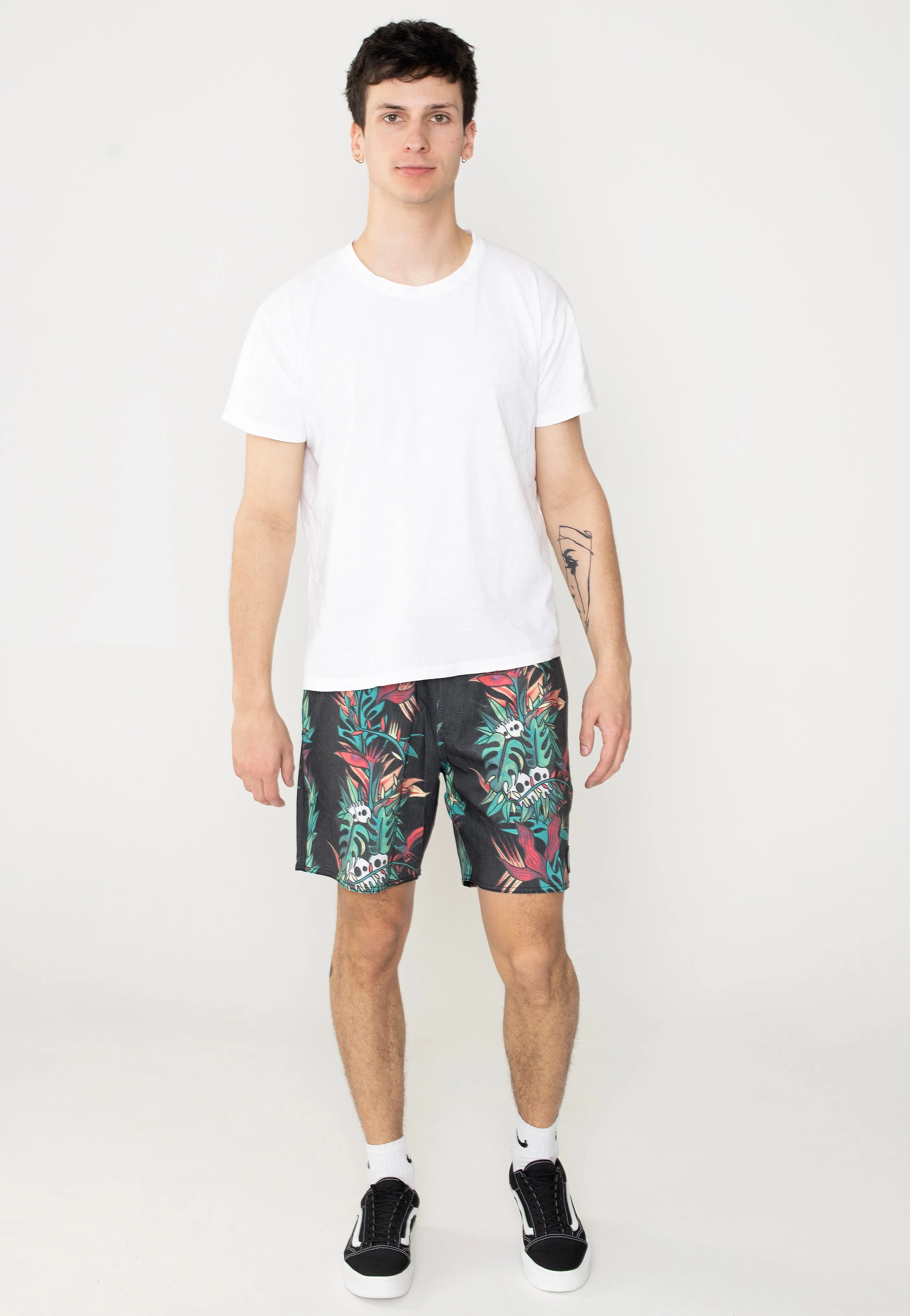 Volcom - V Ent Pepper Stoney 17 Black - Board Shorts