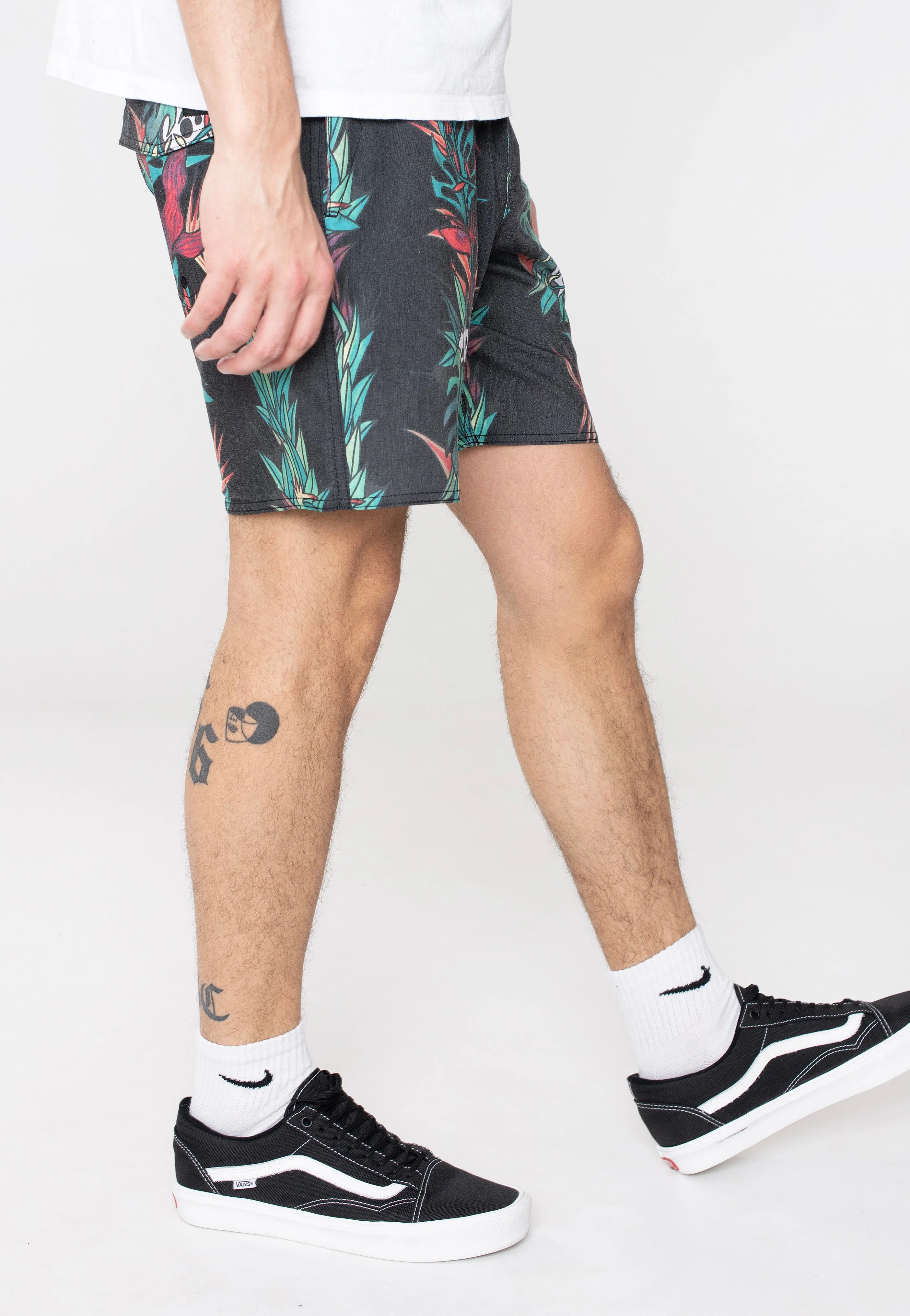 Volcom - V Ent Pepper Stoney 17 Black - Board Shorts