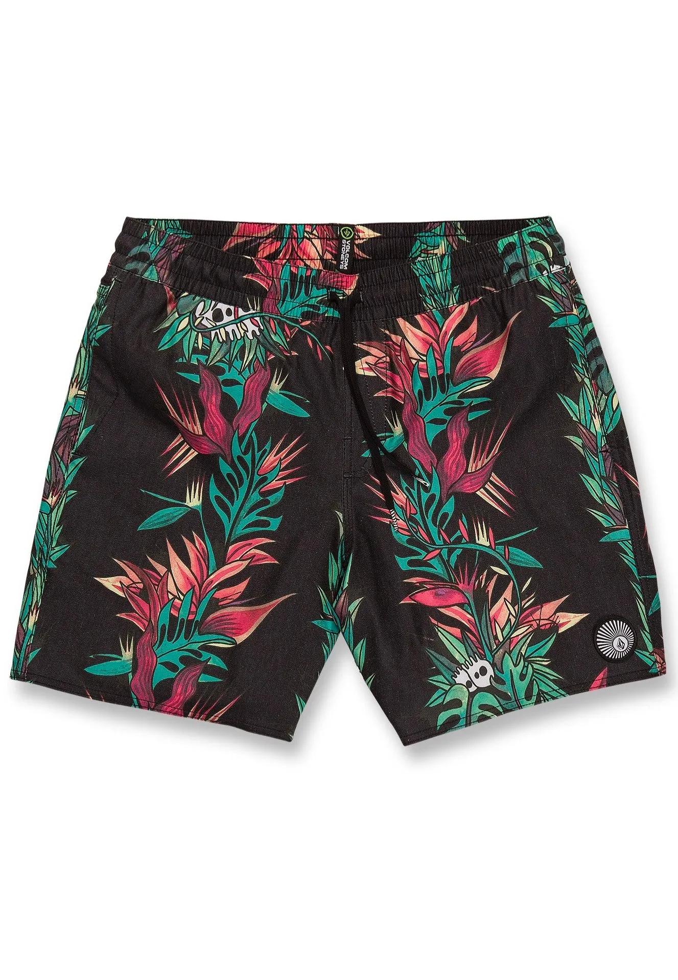 Volcom - V Ent Pepper Stoney 17 Black - Board Shorts