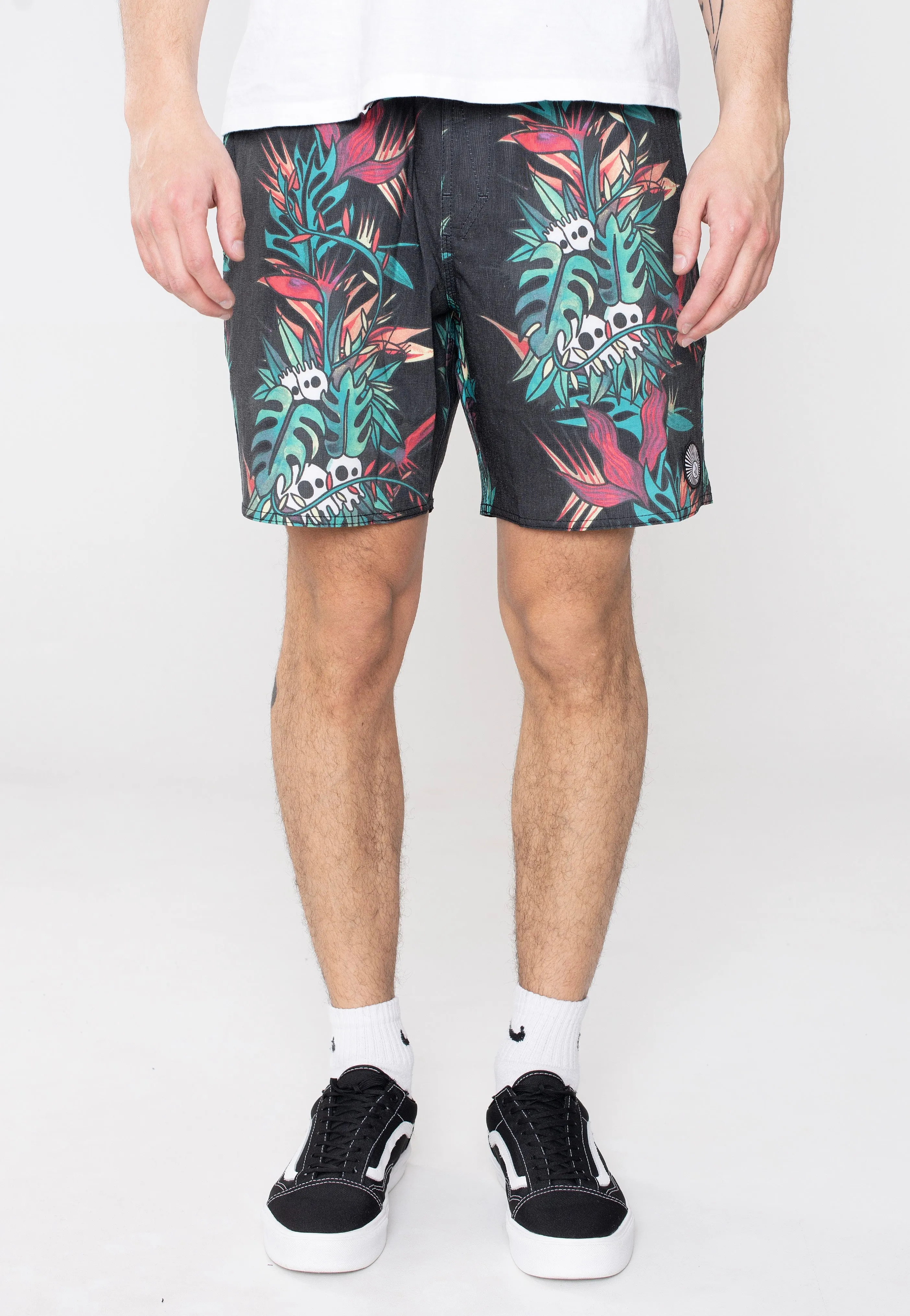 Volcom - V Ent Pepper Stoney 17 Black - Board Shorts